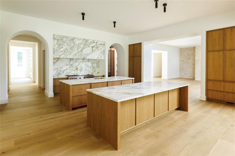 Furnished interior view inside a new home in , Atlanta (Image 5).