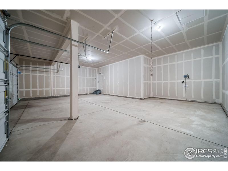 In-progress construction of a new home in Thompson River Ranch, Johnstown, CO (Image 48).