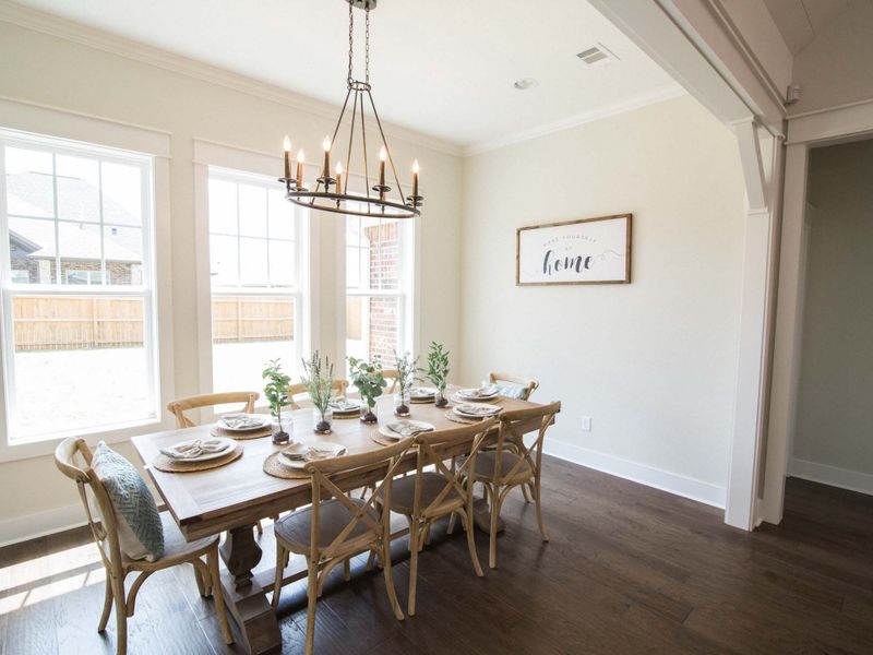 Representative furnished interior of a home built from the The Ellen by Reece Homes in Pebble Creek, College Station (Image 9).