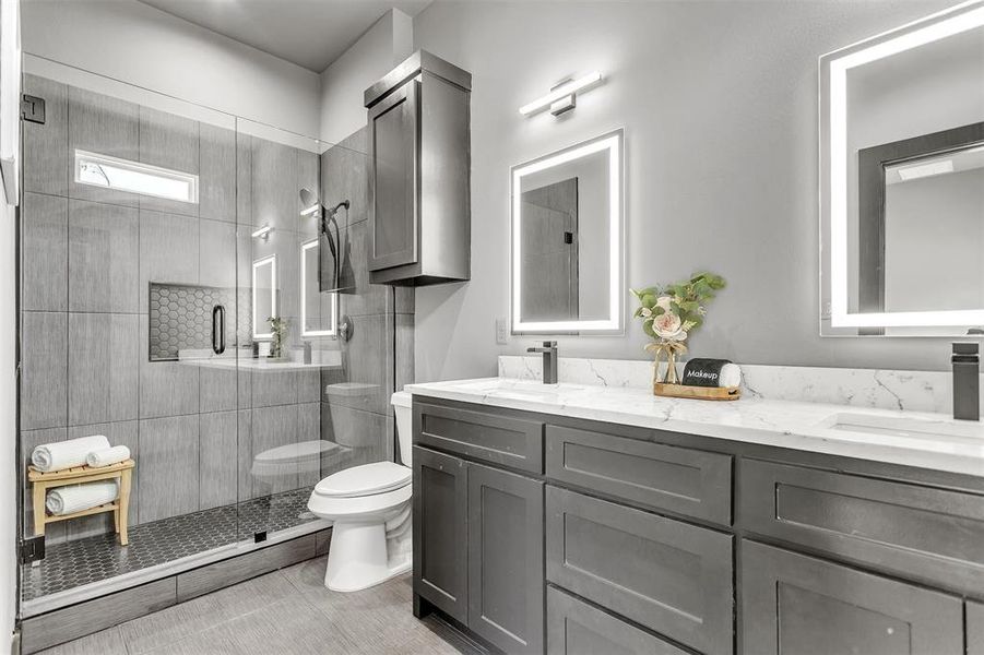 Furnished interior view inside a new home in , Greenville (Image 14). Furnished interior view inside a new home in , Greenville (Image 14).