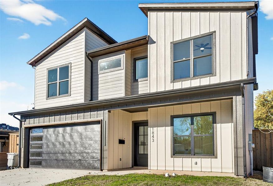 Front exterior of a new home in , Dallas, TX, highlighting curb appeal (Image 25). Front exterior of a new home in , Dallas, TX, highlighting curb appeal (Image 25).