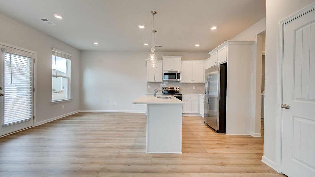 Representative furnished interior of a home built from the Reagan by DRB Homes in Westminster, Covington (Image 9).