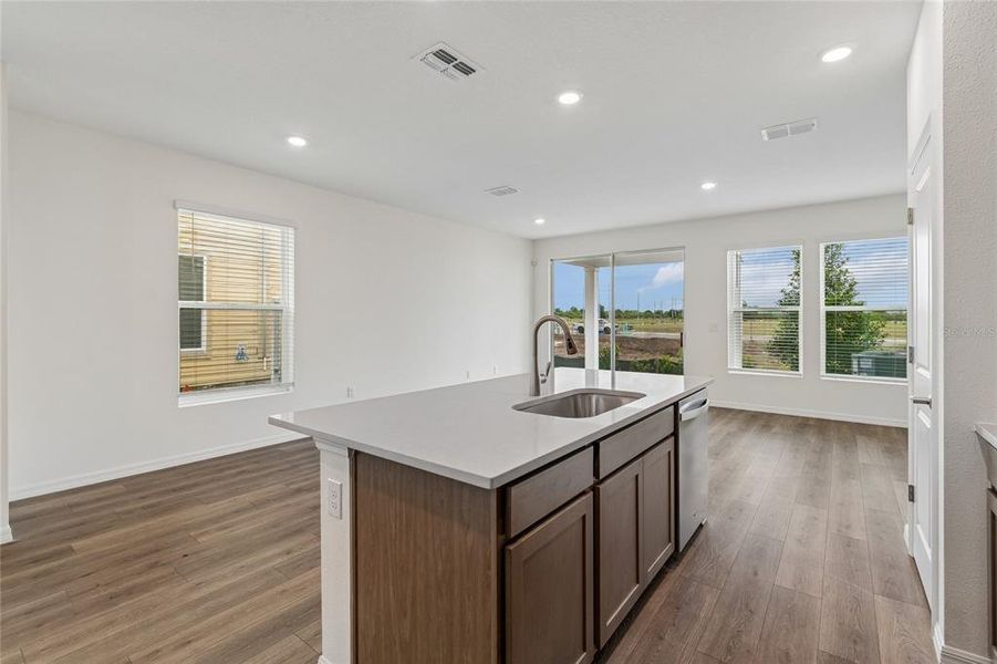Furnished interior view inside a new home in Waterset Townhomes, Apollo Beach (Image 16). Furnished interior view inside a new home in Waterset Townhomes, Apollo Beach (Image 16).