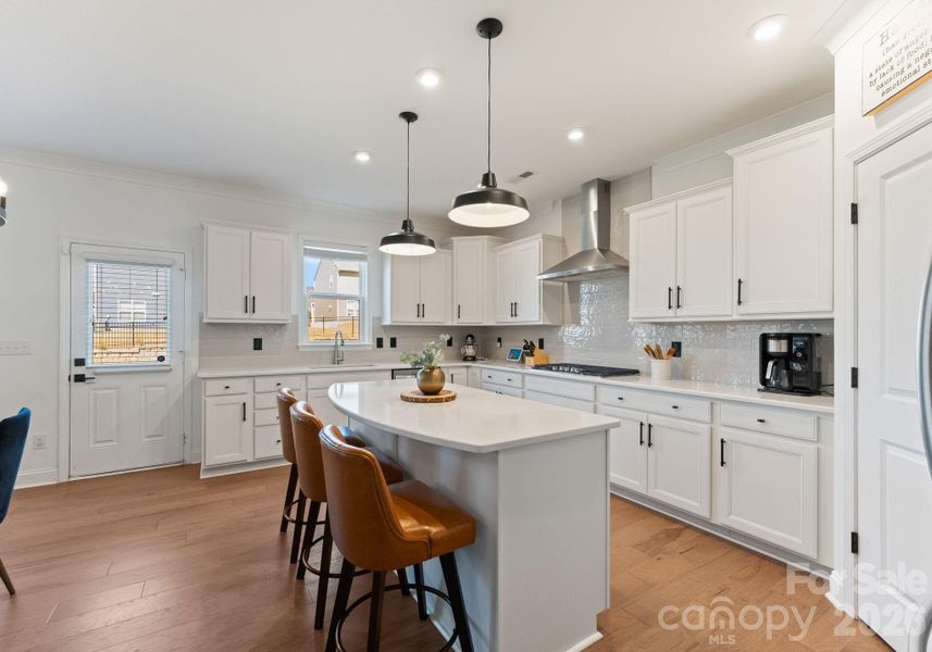Furnished interior view inside a new home in , Charlotte (Image 30).