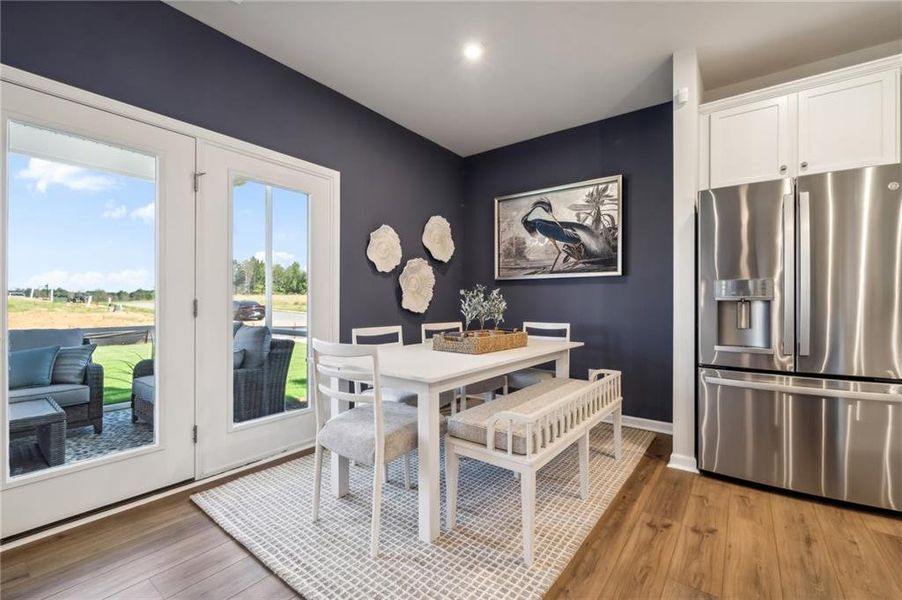 Furnished interior view inside a new home in Kingsley, Acworth (Image 17).