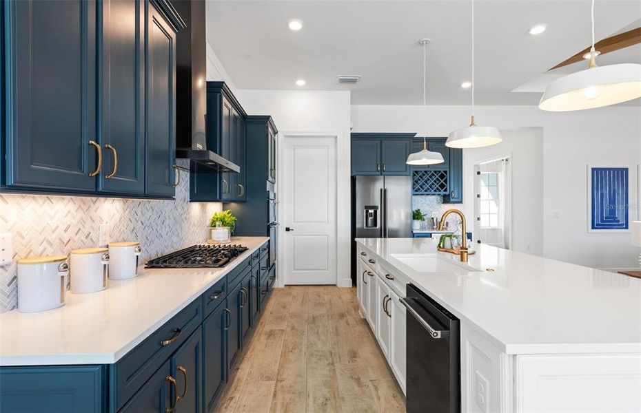 Furnished interior view inside a new home in BeachWalk by Manasota Key, Englewood (Image 25).