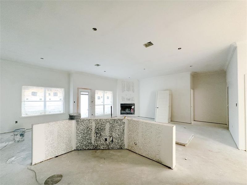 In-progress construction of a new home in , Hewitt, TX (Image 3).