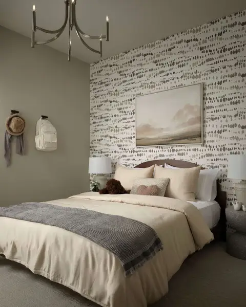 Furnished interior view inside a new home in Painted Prairie, Aurora (Image 15). Furnished interior view inside a new home in Painted Prairie, Aurora (Image 15).