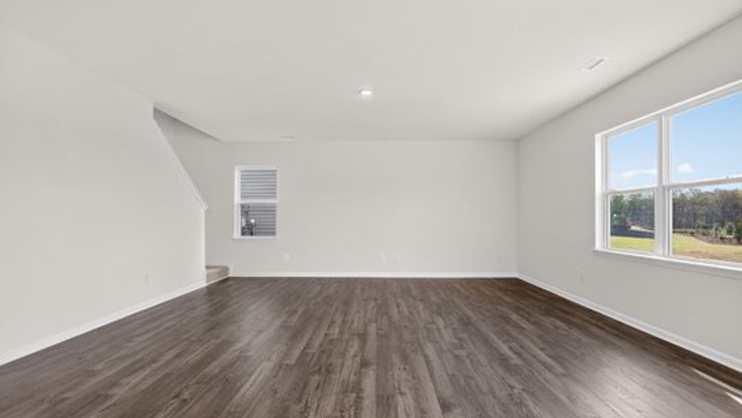 Spacious, unfurnished interior of a new home in The Reserve at Prestleigh, Wake Forest (Image 12). Spacious, unfurnished interior of a new home in The Reserve at Prestleigh, Wake Forest (Image 12).