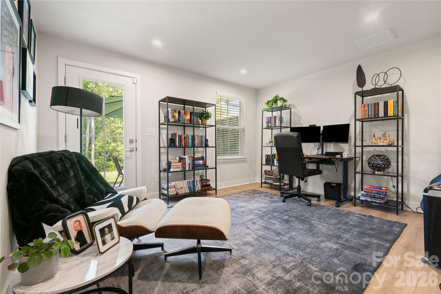 First Floor Bedroom/Office/Flex Room First Floor Bedroom/Office/Flex Room