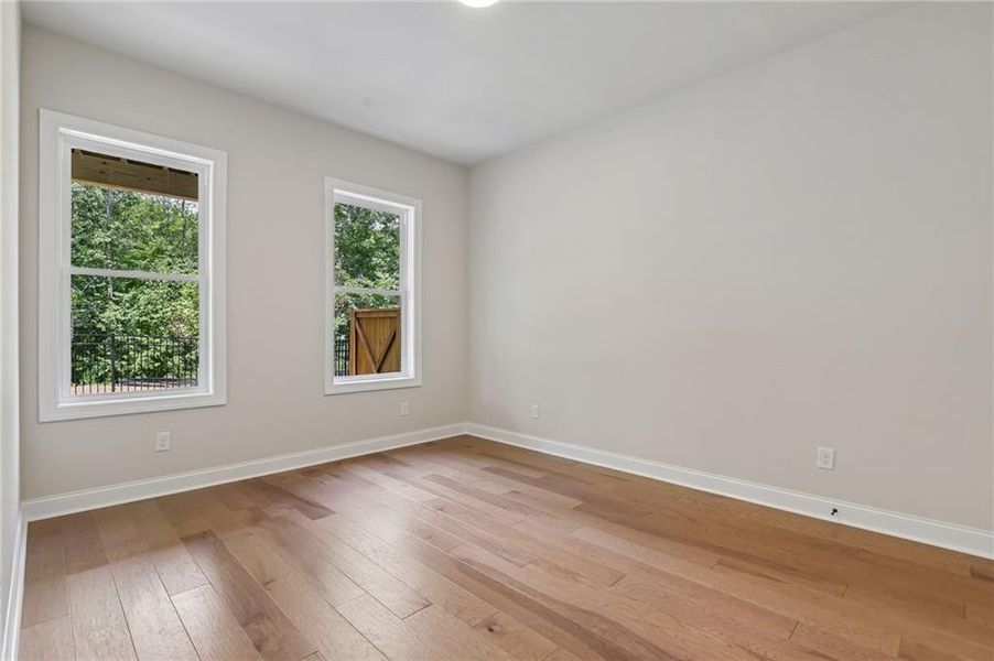 Spacious, unfurnished interior of a new home in Waterside, Peachtree Corners (Image 19). Spacious, unfurnished interior of a new home in Waterside, Peachtree Corners (Image 19).