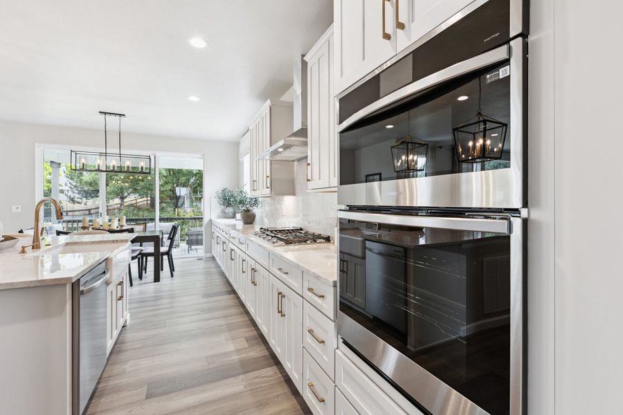 Representative furnished interior of a home built from the Silverton by Landsea Homes in Highlands Preserve, Mead (Image 33).