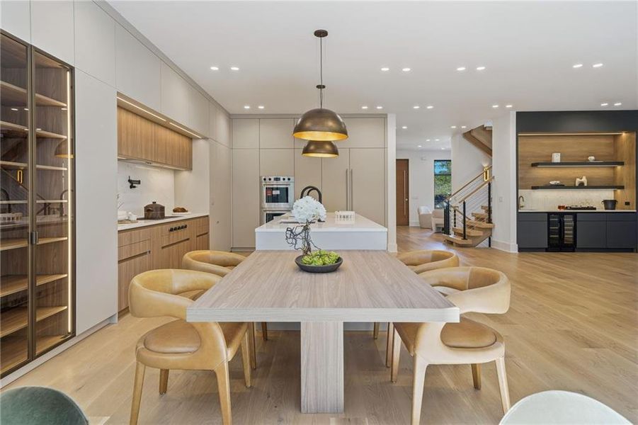 Furnished interior view inside a new home in , Atlanta (Image 19). Furnished interior view inside a new home in , Atlanta (Image 19).