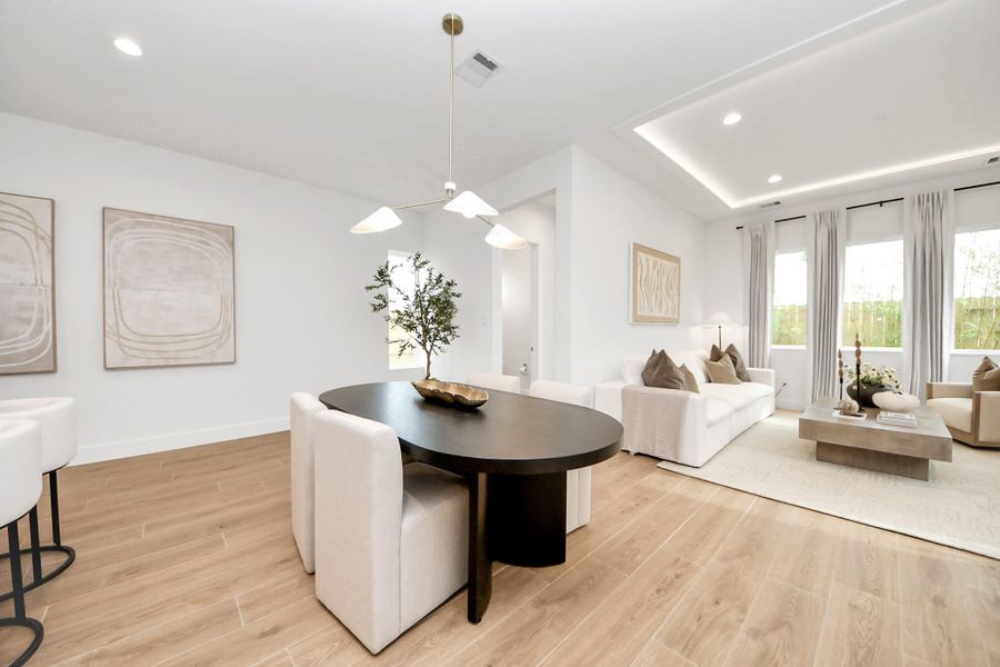 Dining area*REPRESENTATIVE PHOTO ONLY. HOME IS UNDER CONSTRUCTION.