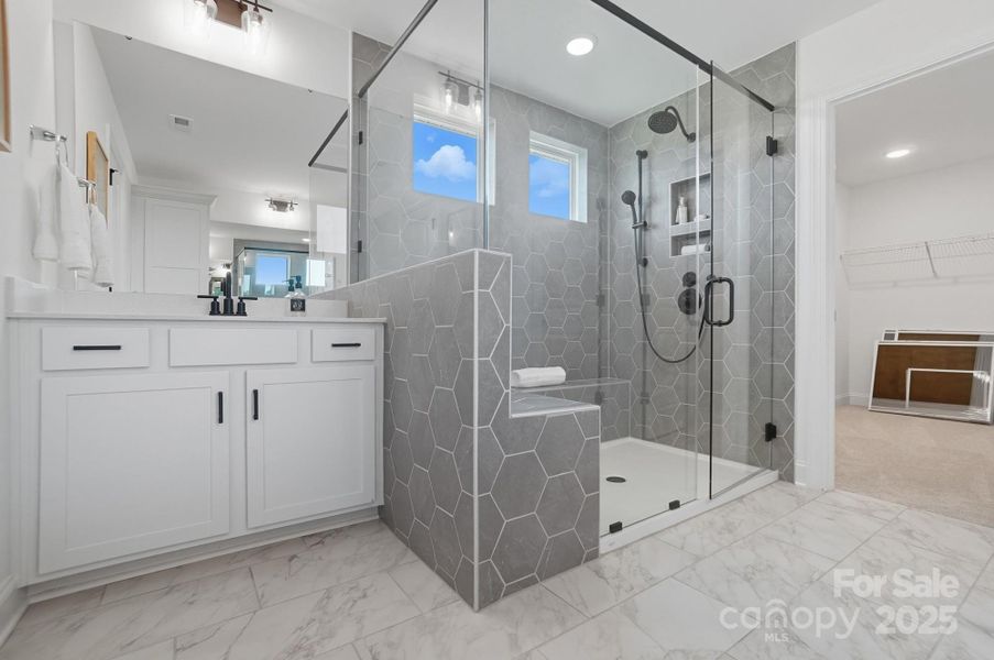 Furnished interior view inside a new home in Summerlin, Mooresville (Image 14). Furnished interior view inside a new home in Summerlin, Mooresville (Image 14).