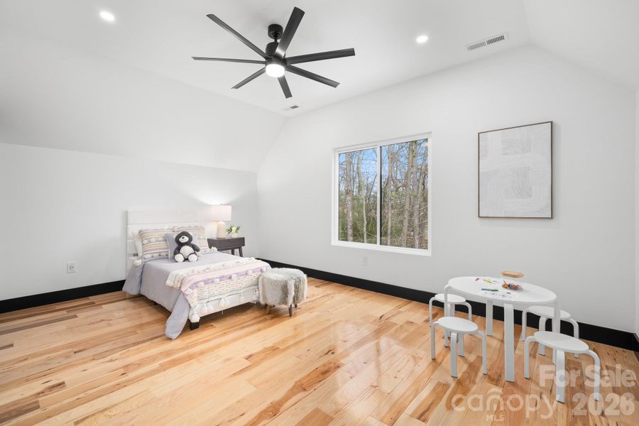 Furnished interior view inside a new home in , Mills River (Image 42).