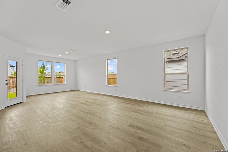Spacious, unfurnished interior of a new home in Dove Song, Marion (Image 13).