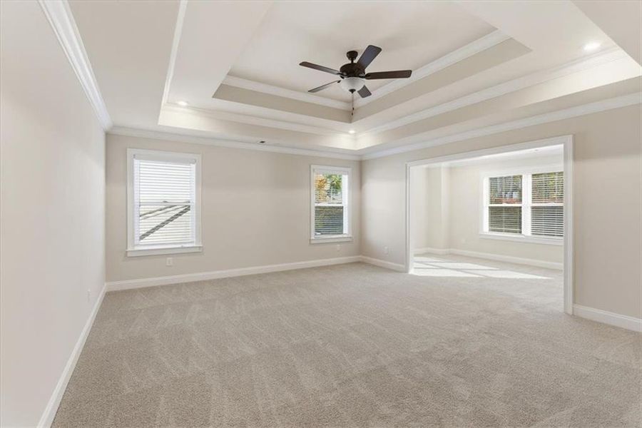 Spacious, unfurnished interior of a new home in Ford Landing, Acworth (Image 17). Spacious, unfurnished interior of a new home in Ford Landing, Acworth (Image 17).