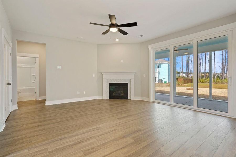 Spacious, unfurnished interior of a new home in Nexton - Midtown - The Village Collection, Summerville (Image 19).