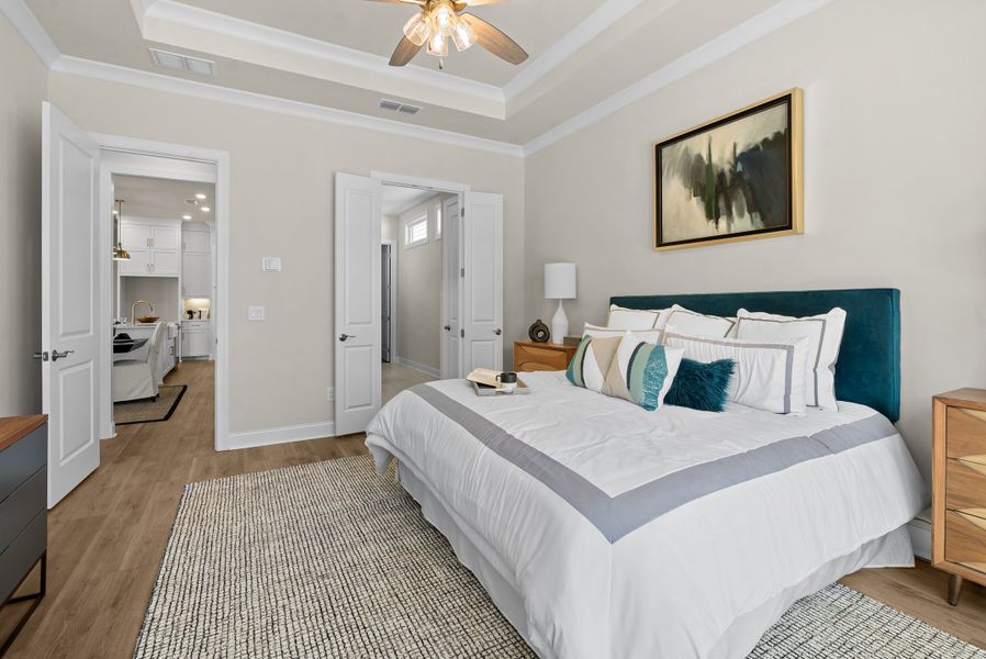 Representative furnished interior of a home built from the The Henley by The Providence Group in Promenade at Sawnee Village, Cumming (Image 18). Representative furnished interior of a home built from the The Henley by The Providence Group in Promenade at Sawnee Village, Cumming (Image 18).