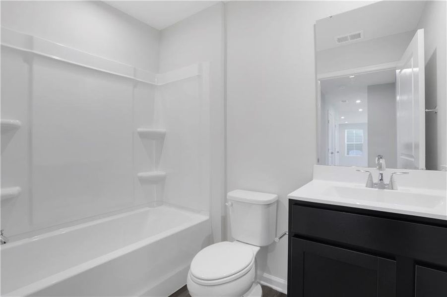Furnished interior view inside a new home in Summertree, Stone Mountain (Image 11).