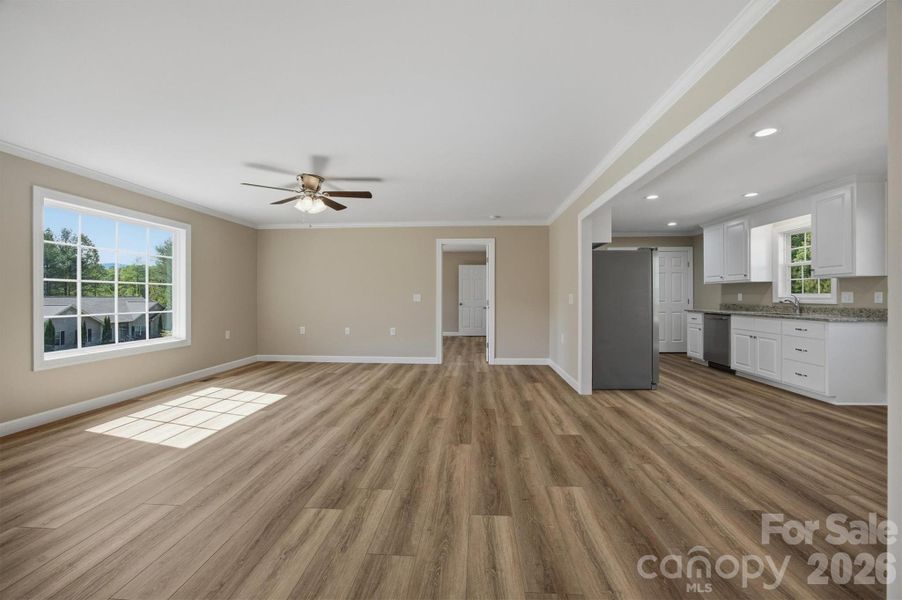 Spacious, unfurnished interior of a new home in , Morganton (Image 18).