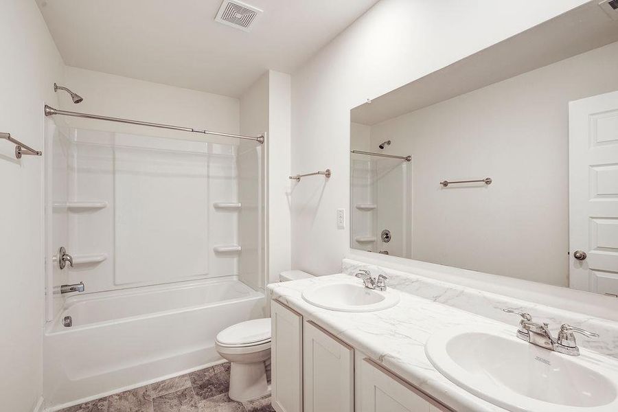 Furnished interior view inside a new home in Cedar Ridge - Locust Grove Station, Locust Grove (Image 14).