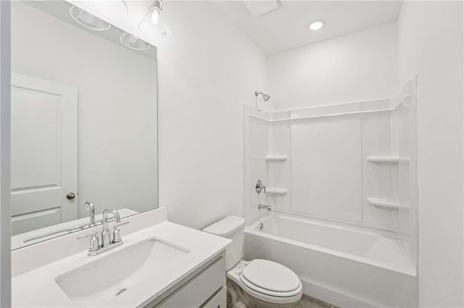 Furnished interior view inside a new home in Park Vue, Atlanta (Image 7). Furnished interior view inside a new home in Park Vue, Atlanta (Image 7).