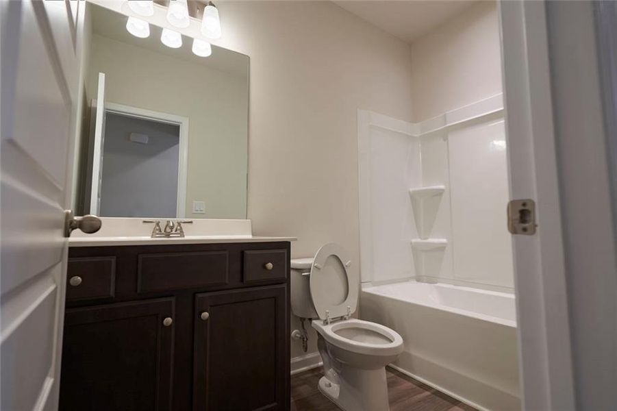 Furnished interior view inside a new home in Westgate Estates, Loganville (Image 10).