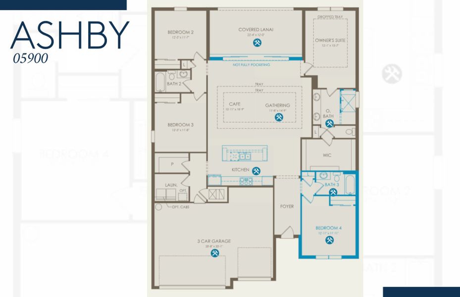 2D floor plan layout of this home in Hendrix Reserve, Lake Worth, FL (Image 2). 2D floor plan layout of this home in Hendrix Reserve, Lake Worth, FL (Image 2).