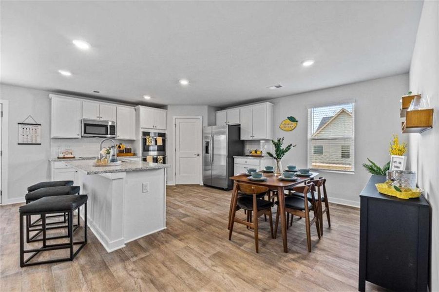 Furnished interior view inside a new home in Southern Hills, McDonough (Image 9).