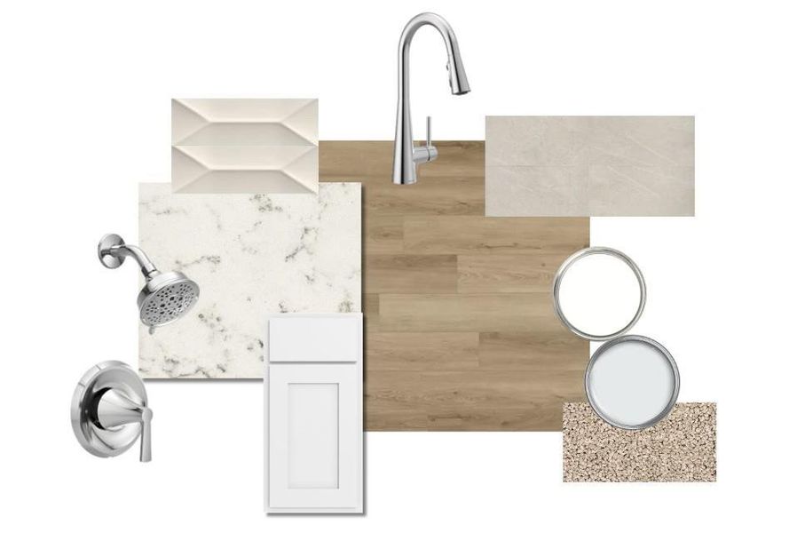 Sample of building materials used in homes in Ridgeland Hills, Willis (Image 3).