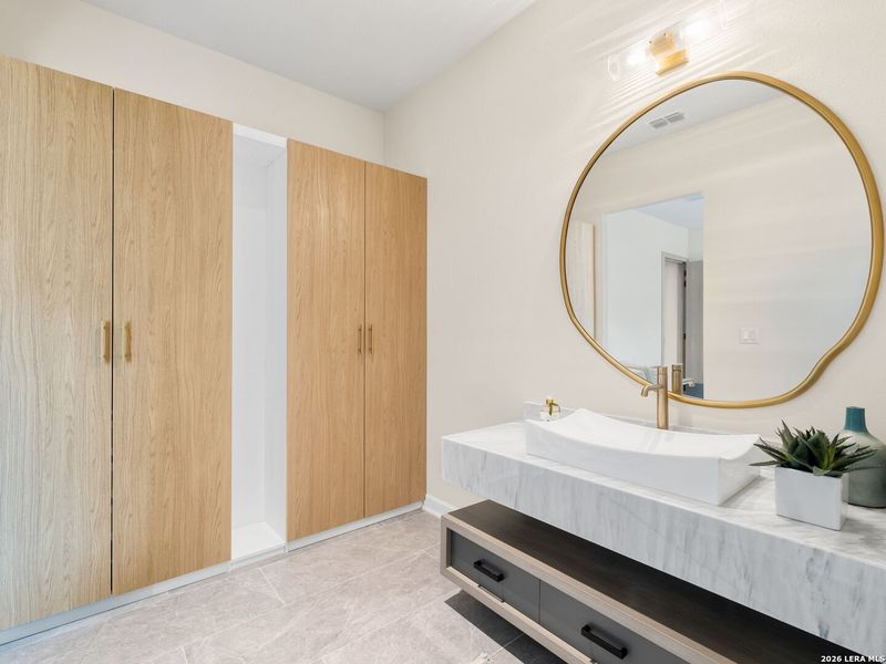 Furnished interior view inside a new home in , San Antonio (Image 31).