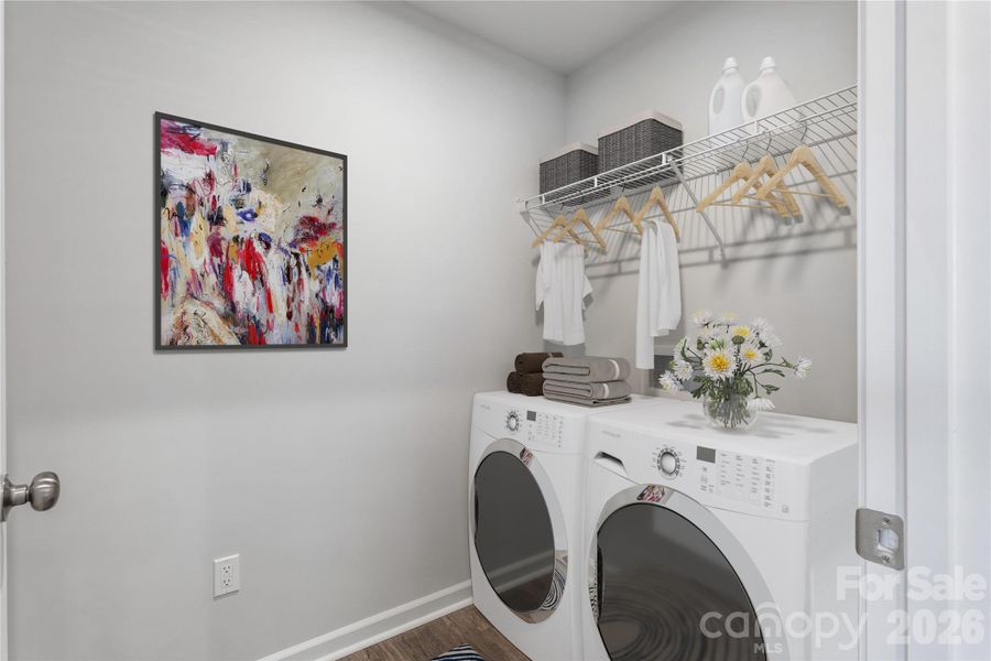 Furnished interior view inside a new home in The Retreat at Laurelbrook, Sherrills Ford (Image 12).