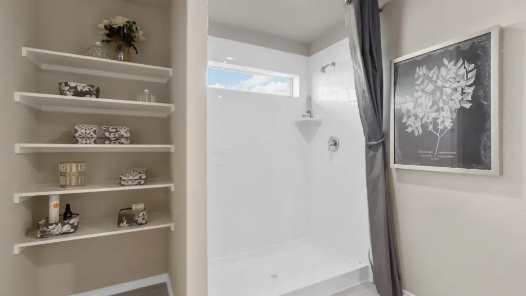 Furnished interior view inside a new home in Rosewood at Beltmill, Fort Worth (Image 26).