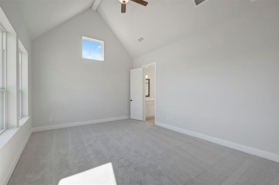 Spacious, unfurnished interior of a new home in Pecan Square – Classics, Northlake (Image 32).