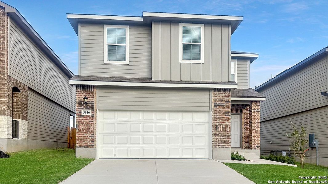 Exterior details and patio area of a home in Stonehill, San Antonio (Image 2). Exterior details and patio area of a home in Stonehill, San Antonio (Image 2).