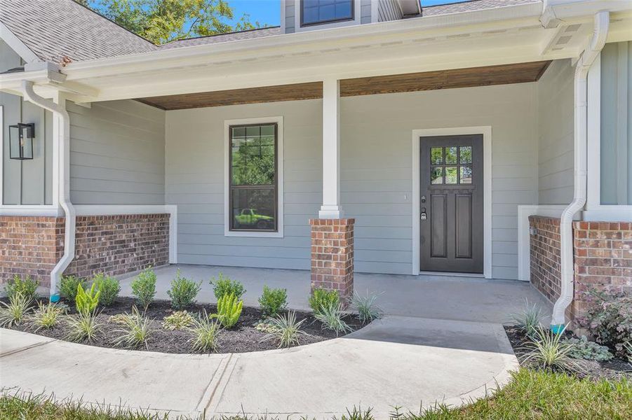 Sit outside on your front porch and enjoy watching the world go by!