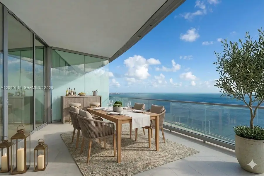 Exterior details and patio area of a home in , Miami (Image 2). Exterior details and patio area of a home in , Miami (Image 2).