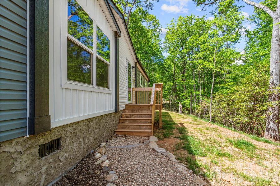 Exterior details and patio area of a home in , Burnsville (Image 27).