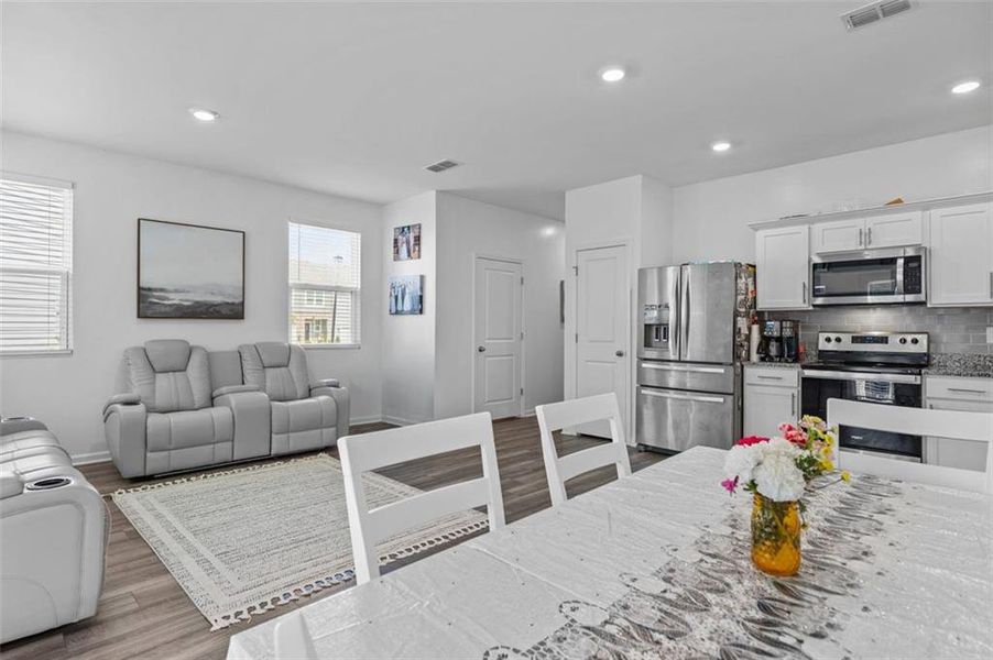 Furnished interior view inside a new home in , Winder (Image 6). Furnished interior view inside a new home in , Winder (Image 6).