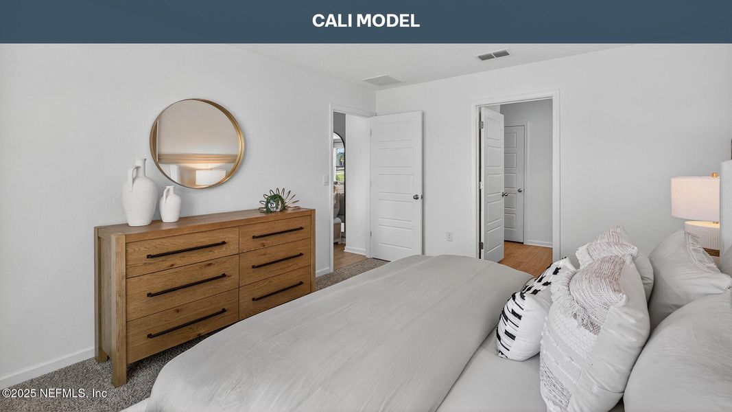 Furnished interior view inside a new home in Copes Landing, Jacksonville (Image 15).