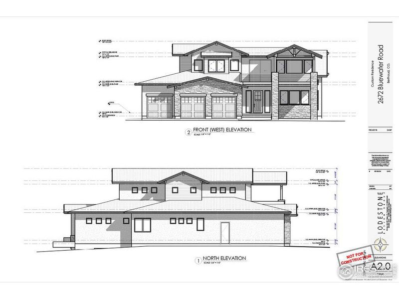 Exterior rendering of this home design in , Longmont, CO (Image 4).
