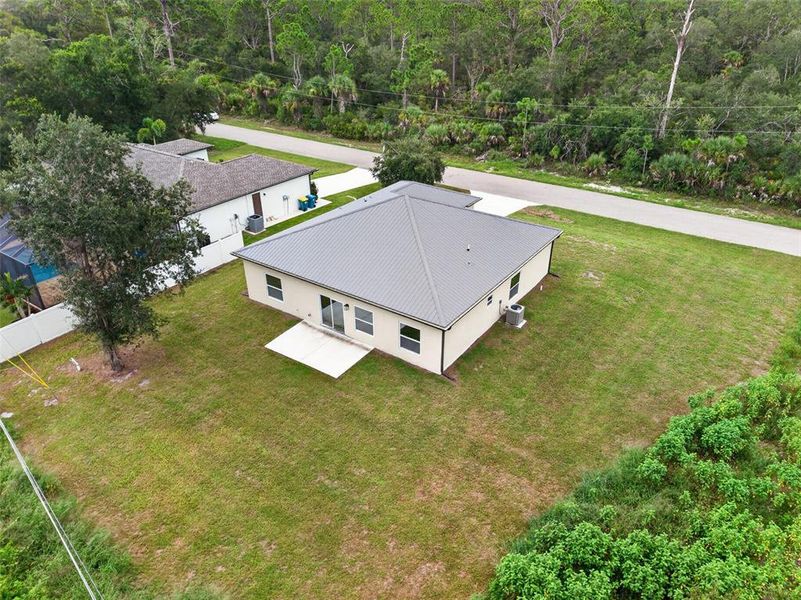 Exterior details and patio area of a home in , Port Charlotte (Image 4). Exterior details and patio area of a home in , Port Charlotte (Image 4).