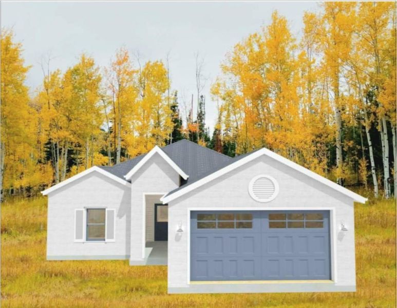 Exterior rendering of this home design in , Cleveland, TX (Image 1). Exterior rendering of this home design in , Cleveland, TX (Image 1).