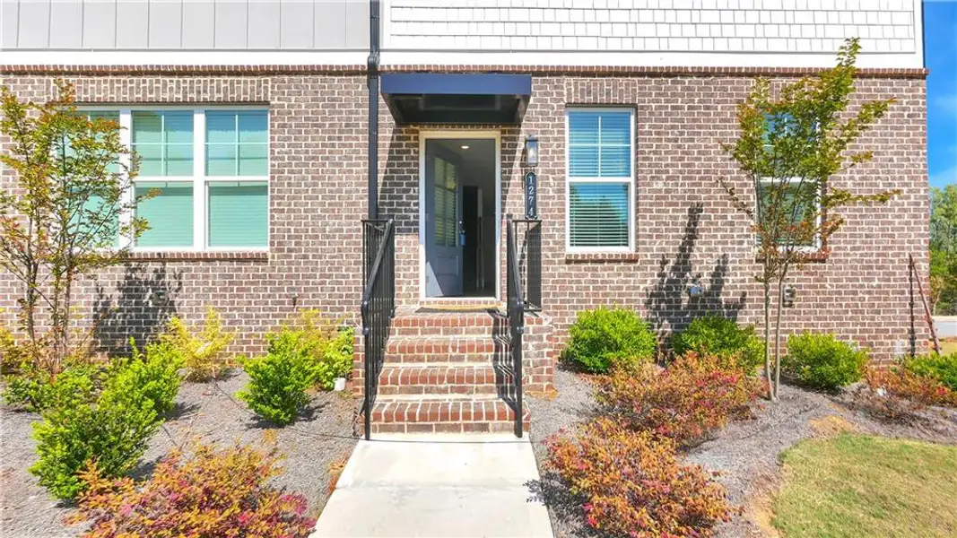 Exterior details and patio area of a home in , Sugar Hill (Image 19). Exterior details and patio area of a home in , Sugar Hill (Image 19).