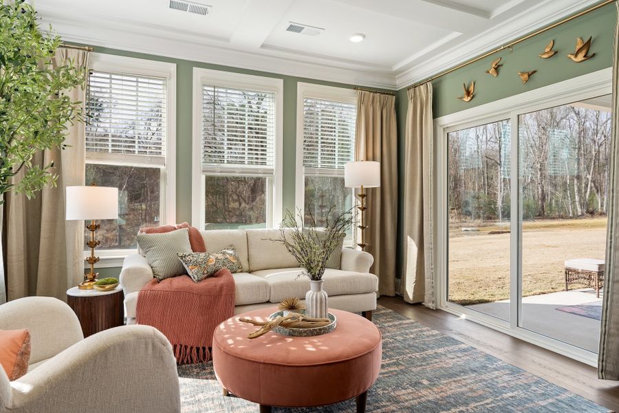 Furnished interior view inside a new home in Bens Crossing, Woodruff (Image 32). Furnished interior view inside a new home in Bens Crossing, Woodruff (Image 32).