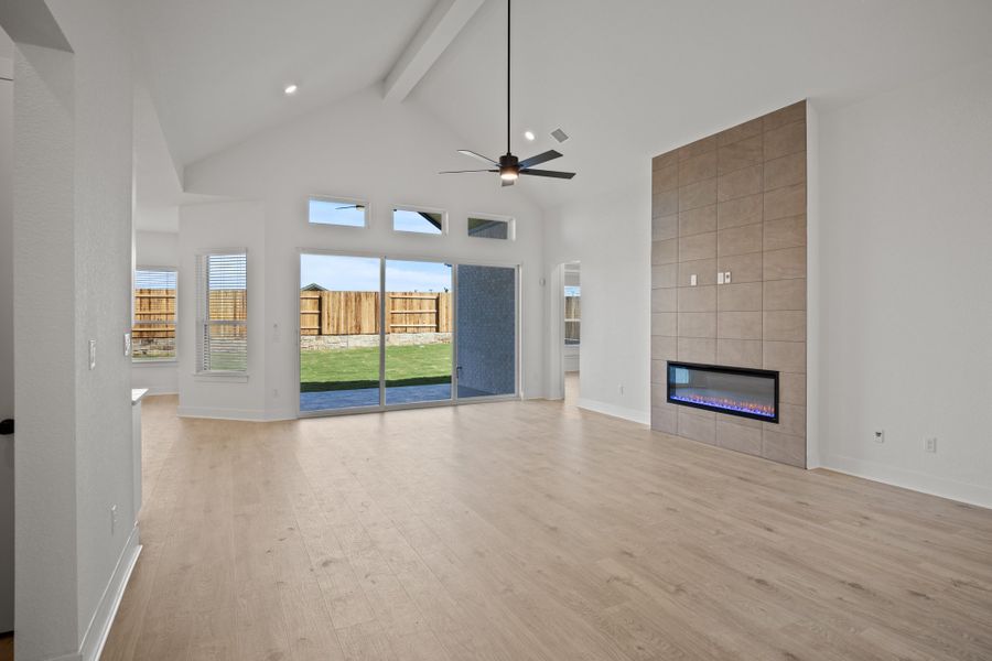 Image 12 representing the Farris by Chesmar Homes in The Grove at Blackhawk, Pflugerville, TX.