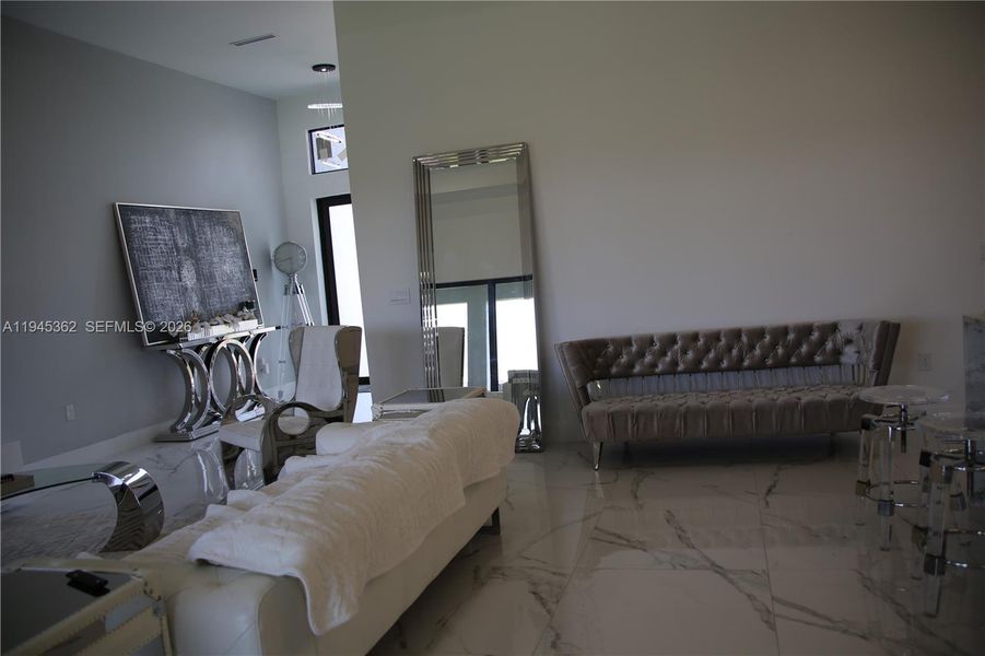 Furnished interior view inside a new home in , Cape Coral (Image 8).