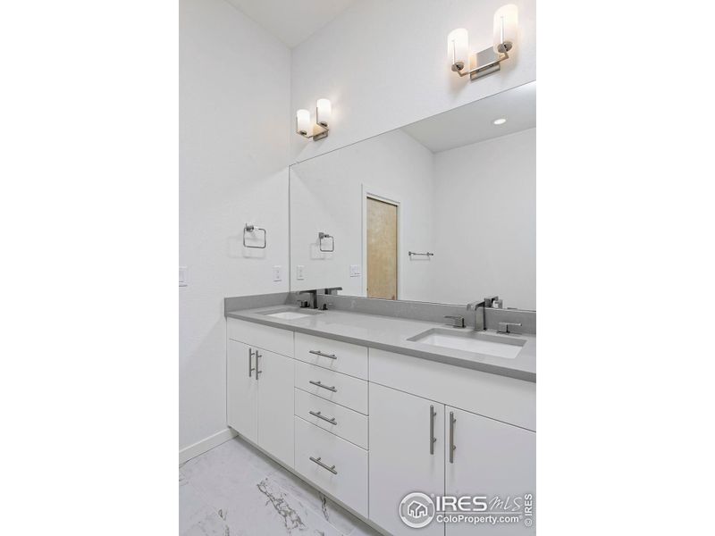 Dual Vanity - Primary Bathroom